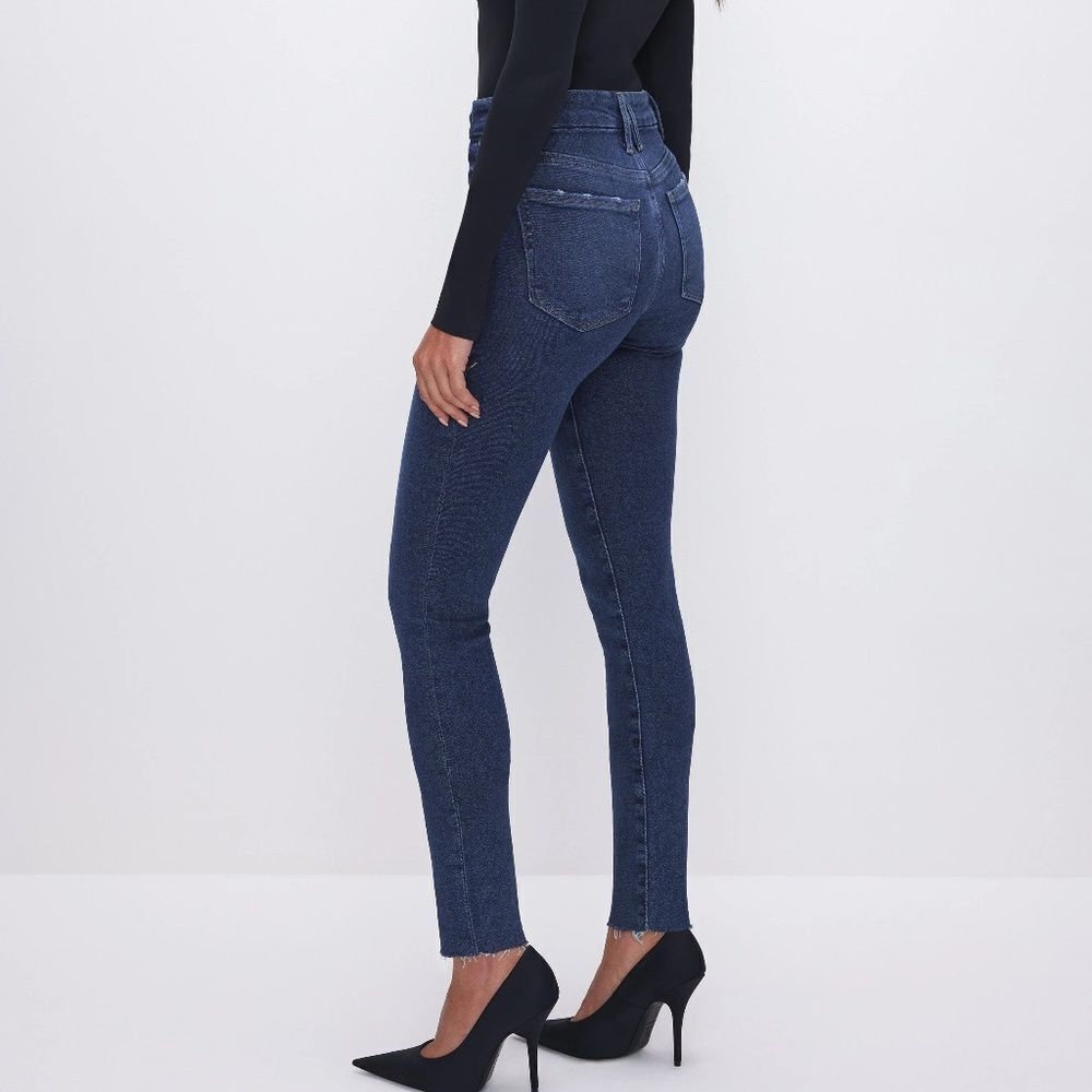 Good American Good Legs Skinny High Rise Jeans Sz 6/28‎